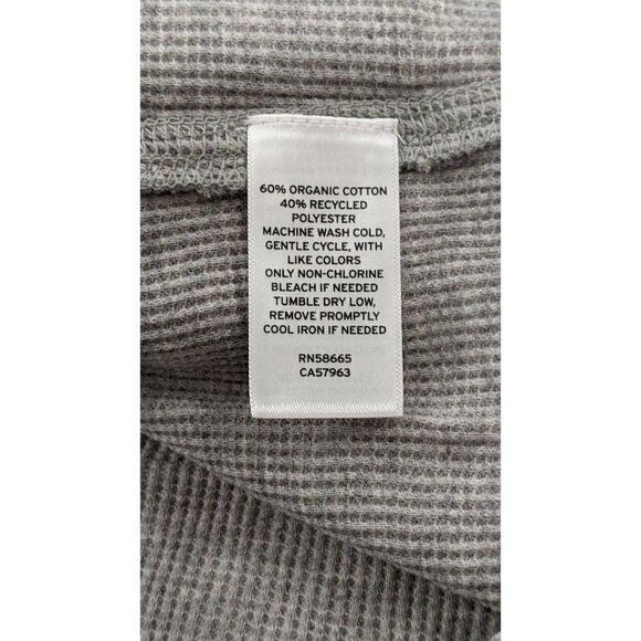 BP. Womens Size Large Gray Heather Short Sleeve Crew Neck Pullover Cropped Top - Picture 8 of 8